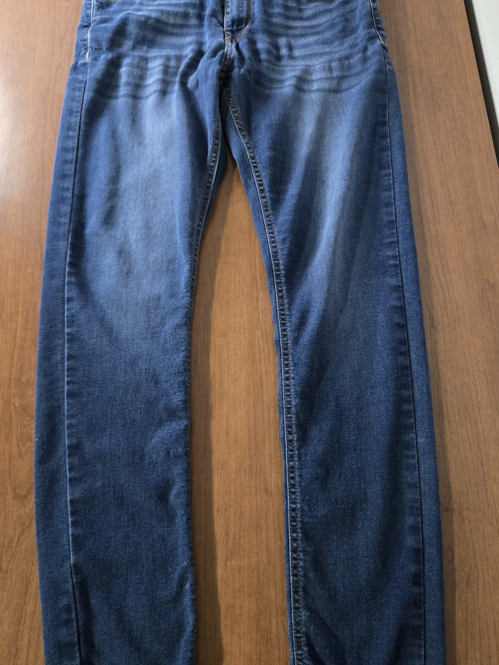 Midnight Blue Straight Leg Jeans